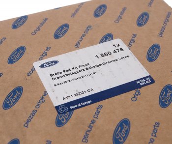 2 359 р. Колодки тормозные передние (4шт.) FORD Ford Fiesta 6 седан рестайлинг (2012-2019)  с доставкой в г. Майкоп. Увеличить фотографию 3