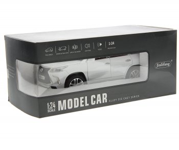 3 279 р. Модель автомобиля LEXUS LX570 1:24 (свет, звук) металлическая NO NAME 1901 (lx 570) NO NAME 1901 (lx 570)  с доставкой в г. Майкоп. Увеличить фотографию 3