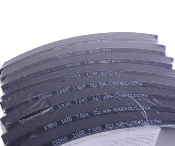 2 979 р. Накладка тормозной колодки VOLVO FH (410x223) стандарт 112 отв. 6.35x15.9 L10  93685 (8шт.) TEXTAR TEXTAR 1906802  с доставкой в г. Майкоп. Увеличить фотографию 2