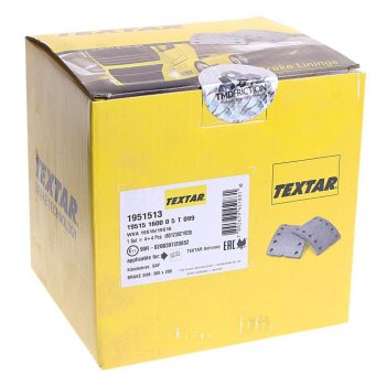 11 999 р. Накладка тормозной колодки SAF (300x200) 1-й рем. 64 отв. 8x18  93252 (8шт.) TEXTAR TEXTAR 1951513  с доставкой в г. Майкоп. Увеличить фотографию 3