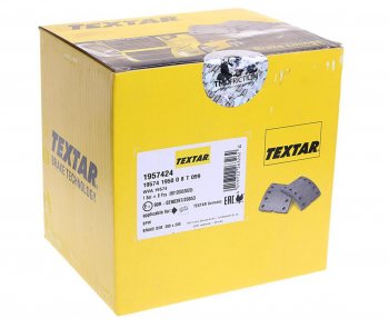 6 949 р. Накладка тормозной колодки BPW (300x200) 2-й рем. 80 отв. 8x15  93251 (8шт.) TEXTAR TEXTAR 1957424  с доставкой в г. Майкоп. Увеличить фотографию 3