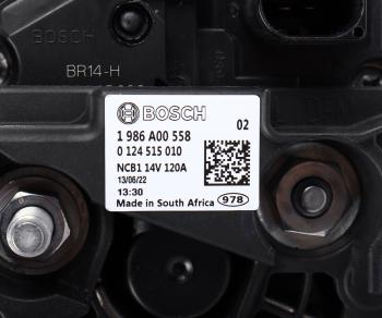 48 999 р. Генератор VW Polo (01-09),Transporter (03-09) AUDI A3 (96-03) SKODA Octavia (96-10) (120A,14V) BOSCH BOSCH 1986a00558  с доставкой в г. Майкоп. Увеличить фотографию 5