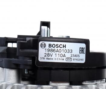 31 849 р. Генератор RENAULT Magnum VOLVO FH12,FM12 (28В,110A) BOSCH BOSCH 1986a01033  с доставкой в г. Майкоп. Увеличить фотографию 4
