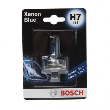 539 р. Лампа 12V H7 55W PХ26d блистер (1шт.) Xenon Blue BOSCH BOSCH 1987301013  с доставкой в г. Майкоп. Увеличить фотографию 1