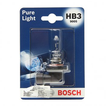 699 р. Лампа 12V HB3 60W P20d блистер (1шт.) Pure Light BOSCH BOSCH 1987301062  с доставкой в г. Майкоп. Увеличить фотографию 1