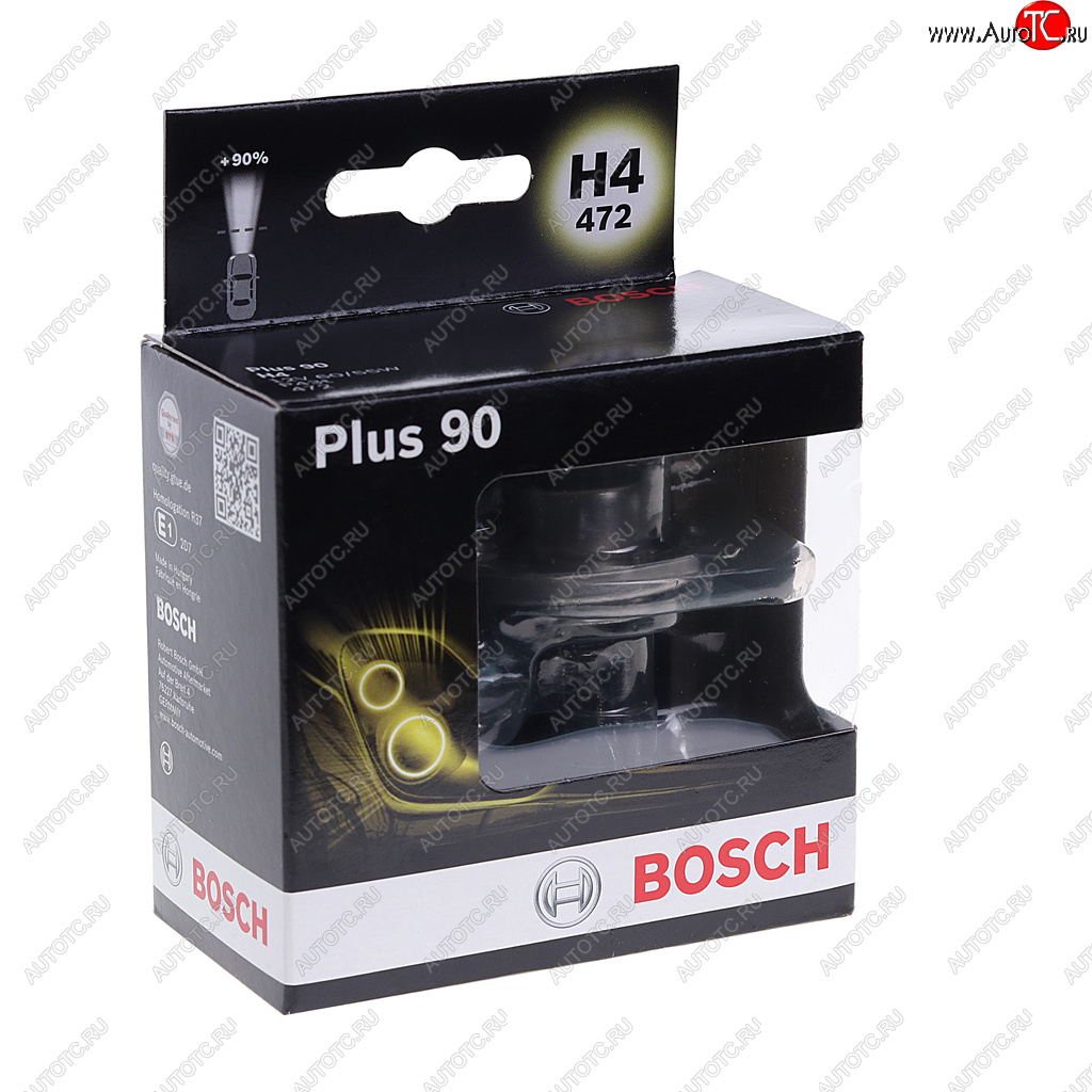 1 939 р. Лампа 12V H4 6055W P43t +90% блистер (2шт.) Plus 90 BOSCH BOSCH 1987301074  с доставкой в г. Майкоп