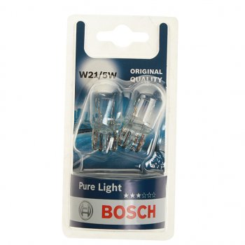 429 р. Лампа 12V P215W BAY15d блистер (2шт.) Pure Light BOSCH BOSCH 1987301079  с доставкой в г. Майкоп. Увеличить фотографию 1