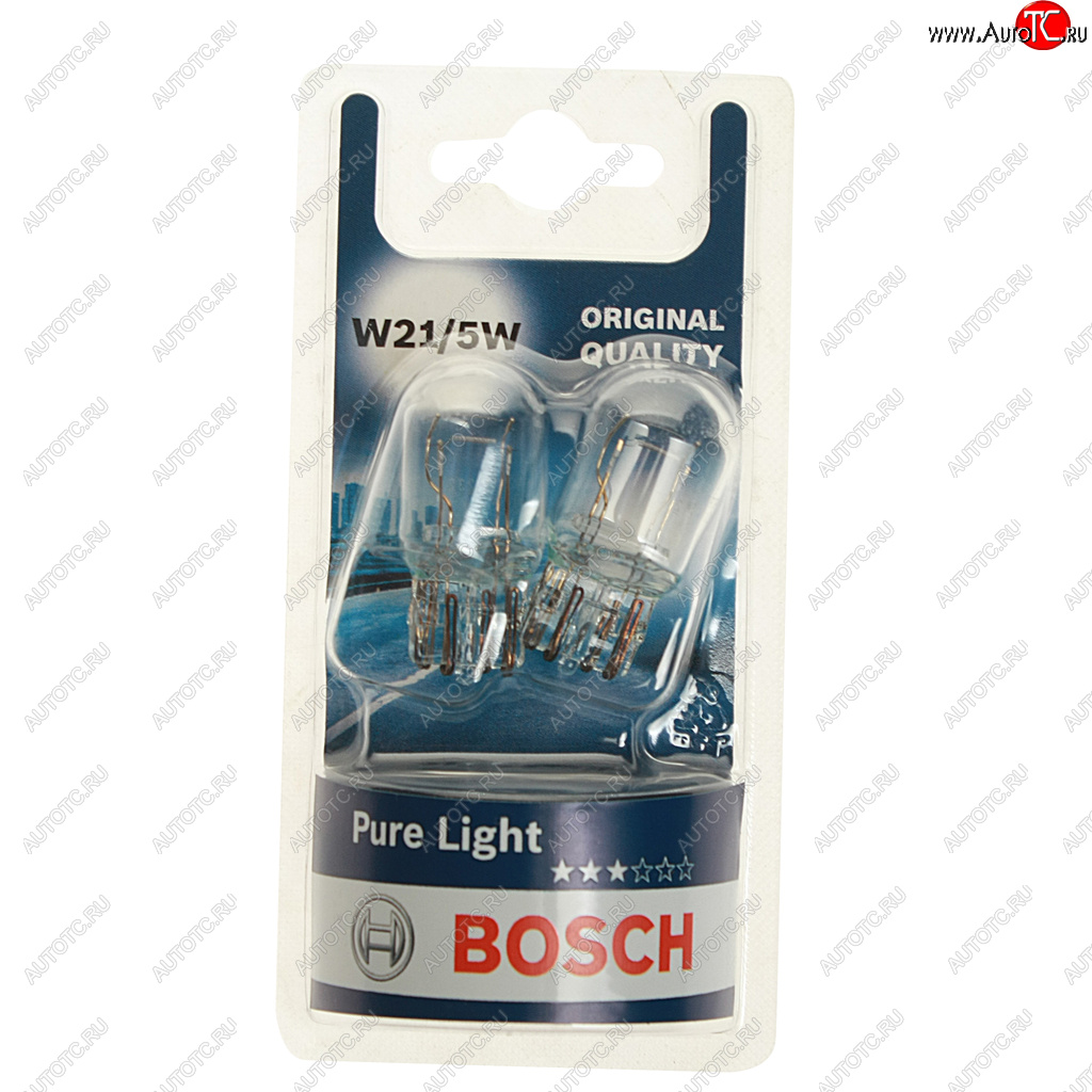 429 р. Лампа 12V P215W BAY15d блистер (2шт.) Pure Light BOSCH BOSCH 1987301079  с доставкой в г. Майкоп