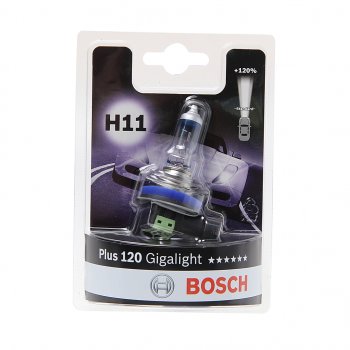 1 139 р. Лампа 12V H11 55W PGJ19-2 +120% блистер (1шт.) Gigalight BOSCH BOSCH 1987301133  с доставкой в г. Майкоп. Увеличить фотографию 1