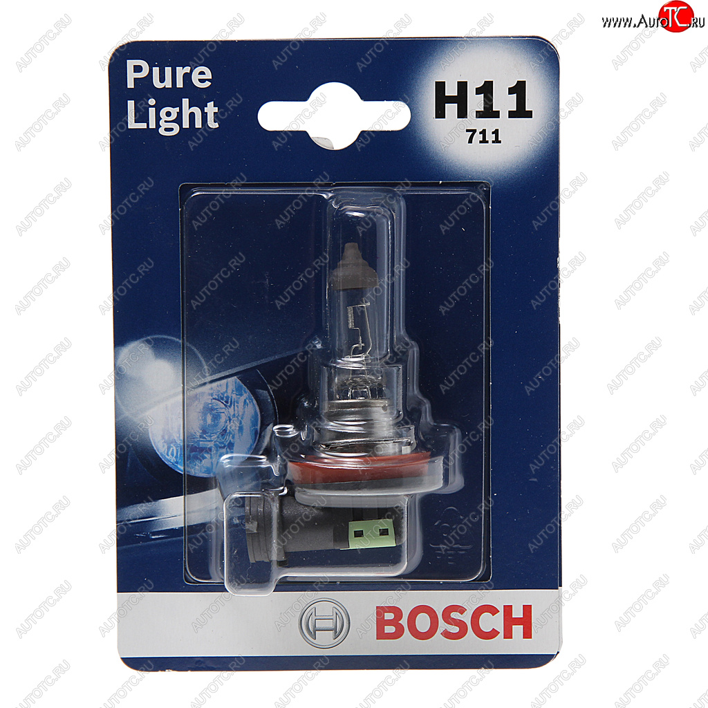 799 р. Лампа 12V H11 55W PGJ19-2 блистер (1шт.) Pure Light BOSCH BOSCH 1987301339  с доставкой в г. Майкоп