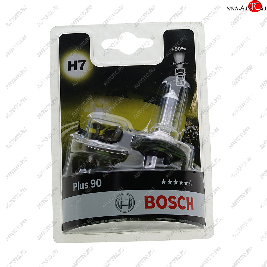 1 359 р. Лампа 12V H7 55W PX26d +90% блистер (2шт.) Plus 90 BOSCH BOSCH 1987301423  с доставкой в г. Майкоп