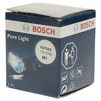 299 р. Лампа 12V H27W2 27W PG13 Pure Light BOSCH BOSCH 1987302025  с доставкой в г. Майкоп. Увеличить фотографию 3