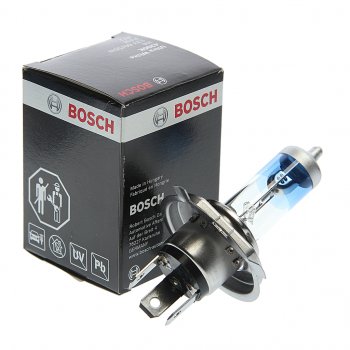 669 р. Лампа 12V H4 60/55W P43t Ultra White BOSCH BOSCH 1987302141 BOSCH 1987302141  с доставкой в г. Майкоп. Увеличить фотографию 2