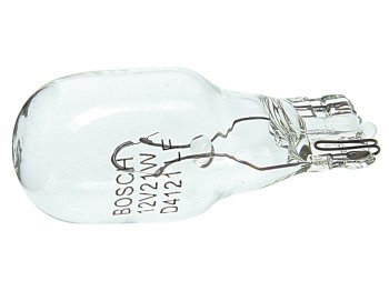 51 р. Лампа 12V W21W W2.1x9.5d Pure Light BOSCH BOSCH 1987302249  с доставкой в г. Майкоп. Увеличить фотографию 1