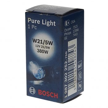 189 р. Лампа 12V W215W W3x16q Pure Light BOSCH BOSCH 1987302252  с доставкой в г. Майкоп. Увеличить фотографию 2