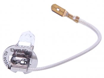 251 р. Лампа 24V H3 70W PK22s Trucklight BOSCH BOSCH 1987302431  с доставкой в г. Майкоп. Увеличить фотографию 2