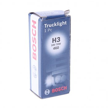 251 р. Лампа 24V H3 70W PK22s Trucklight BOSCH BOSCH 1987302431  с доставкой в г. Майкоп. Увеличить фотографию 3