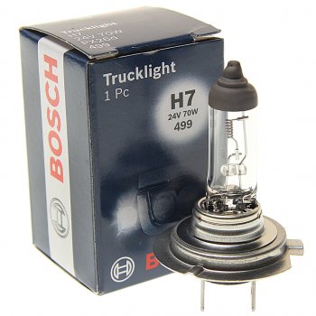 519 р. Лампа 24V H7 70W PX26d Trucklight BOSCH BOSCH 1987302471  с доставкой в г. Майкоп. Увеличить фотографию 1