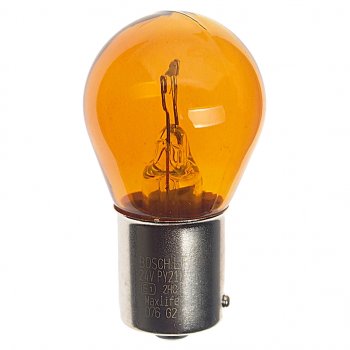 167 р. Лампа 24V PY21W BAU15s желтая Trucklight Maxlife BOSCH BOSCH 1987302703  с доставкой в г. Майкоп. Увеличить фотографию 1