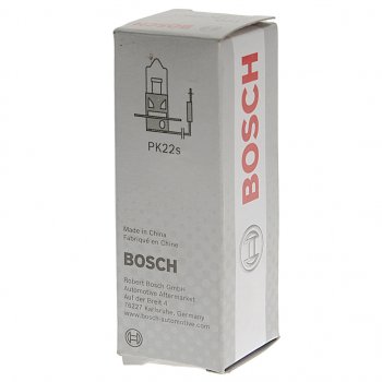 105 р. Лампа 12V H3 55W РK22s Eco BOSCH BOSCH 1987302802  с доставкой в г. Майкоп. Увеличить фотографию 2