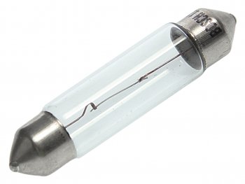 39 р. Лампа 12V C10W SV8.5-8 Eco BOSCH BOSCH 1987302825  с доставкой в г. Майкоп. Увеличить фотографию 1