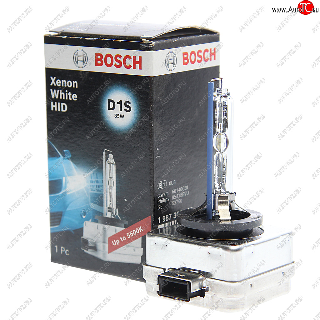 5 199 р. Лампа ксеноновая D1S 35W PK32d-2 4300K XENON WHITE BOSCH BOSCH 1987302909  с доставкой в г. Майкоп