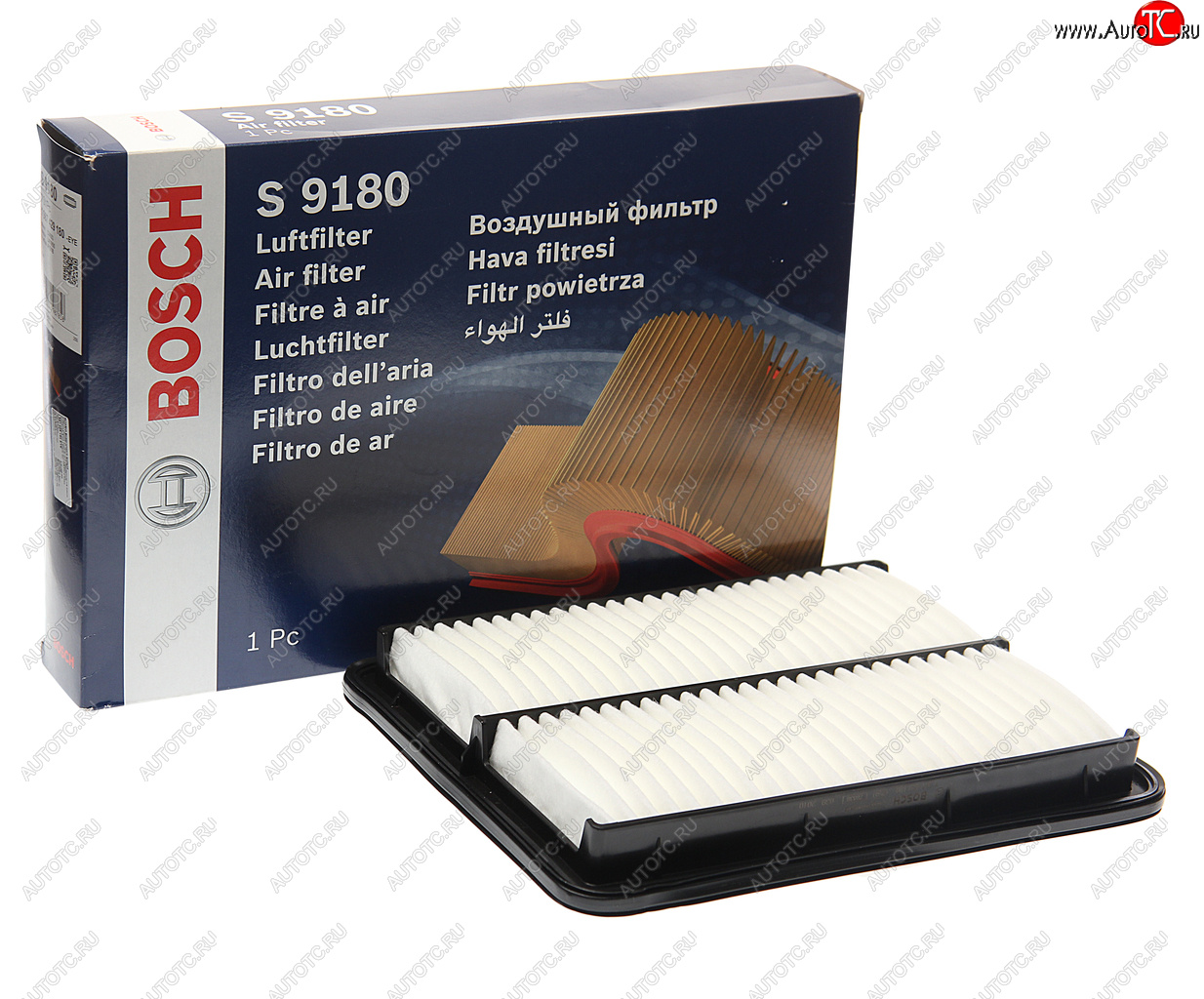 949 р. Фильтр воздушный KIA Sorento (06-) (JA-H76) BOSCH BOSCH 1987429180  с доставкой в г. Майкоп