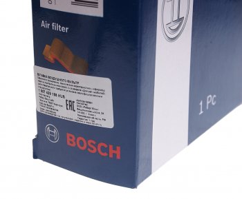 1 269 р. Фильтр воздушный MAZDA 6 (02-12),626 (98-02),MPV (00-06) BOSCH BOSCH 1987429188  с доставкой в г. Майкоп. Увеличить фотографию 2