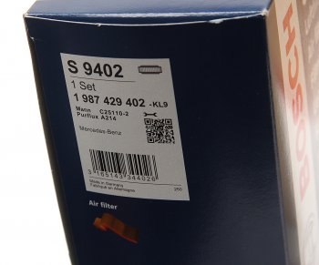 2 449 р. Фильтр воздушный MERCEDES G (W463) BOSCH BOSCH 1987429402  с доставкой в г. Майкоп. Увеличить фотографию 2