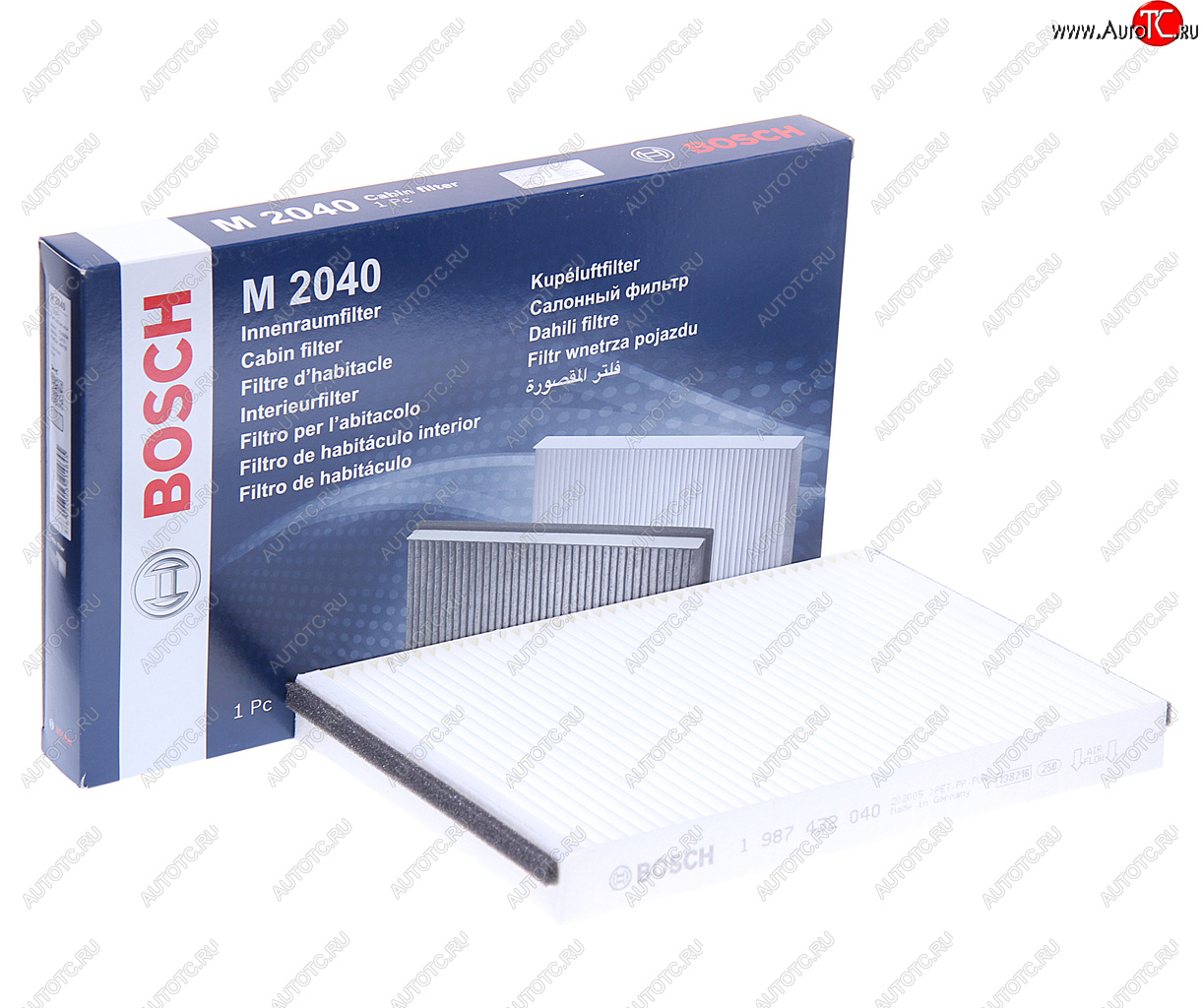 649 р. Фильтр воздушный салона OPEL Astra G (98-),Astra H (04-) BOSCH BOSCH 1987432040  с доставкой в г. Майкоп
