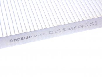 1 099 р. Фильтр воздушный салона AUDI A4 (01-04),A6 (97-05) SEAT Exeo (09-) BOSCH BOSCH 1987432071  с доставкой в г. Майкоп. Увеличить фотографию 2
