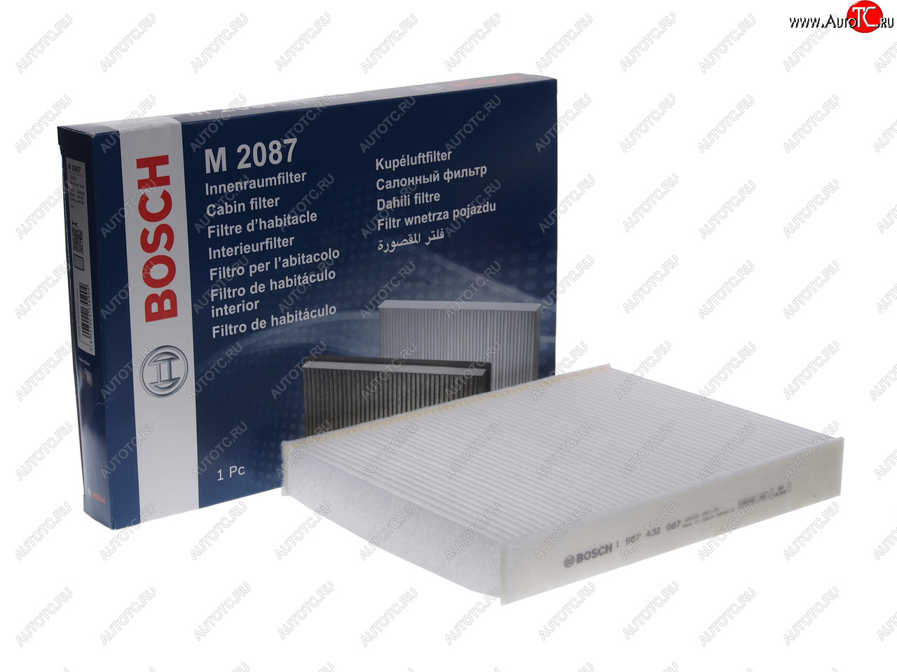 939 р. Фильтр воздушный салона FORD Fiesta (01-) BOSCH BOSCH 1987432087  с доставкой в г. Майкоп