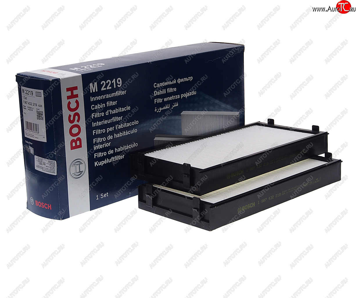 2 899 р. Фильтр воздушный салона BMW X5 (E70) (07-) BOSCH BOSCH 1987432219 BOSCH 1987432219  с доставкой в г. Майкоп
