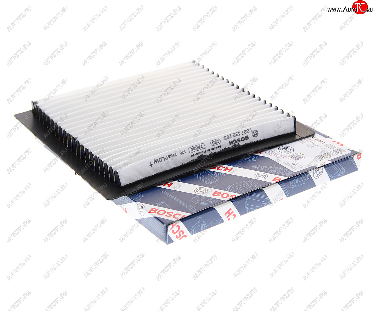 629 р. Фильтр воздушный салона TOYOTA Highlander (03-) LEXUS GS,IS,RX (97-) BOSCH BOSCH 1987432263 BOSCH 1987432263  с доставкой в г. Майкоп