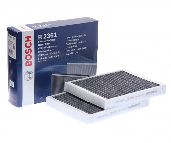 2 699 р. Фильтр воздушный салона BMW 5 (E39) угольный BOSCH BOSCH 1987432361  с доставкой в г. Майкоп. Увеличить фотографию 1