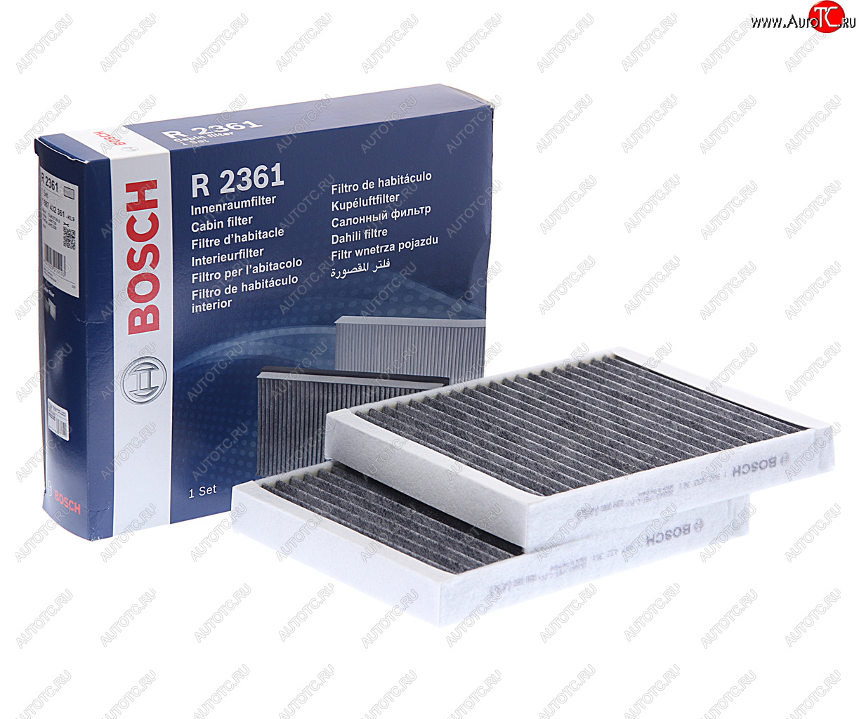 2 699 р. Фильтр воздушный салона BMW 5 (E39) угольный BOSCH BOSCH 1987432361  с доставкой в г. Майкоп