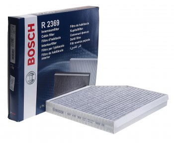 1 499 р. Фильтр воздушный салона AUDI A4,A5,Q5 (08-) PORSCHE Macan (14-) BOSCH BOSCH 1987432369  с доставкой в г. Майкоп. Увеличить фотографию 1