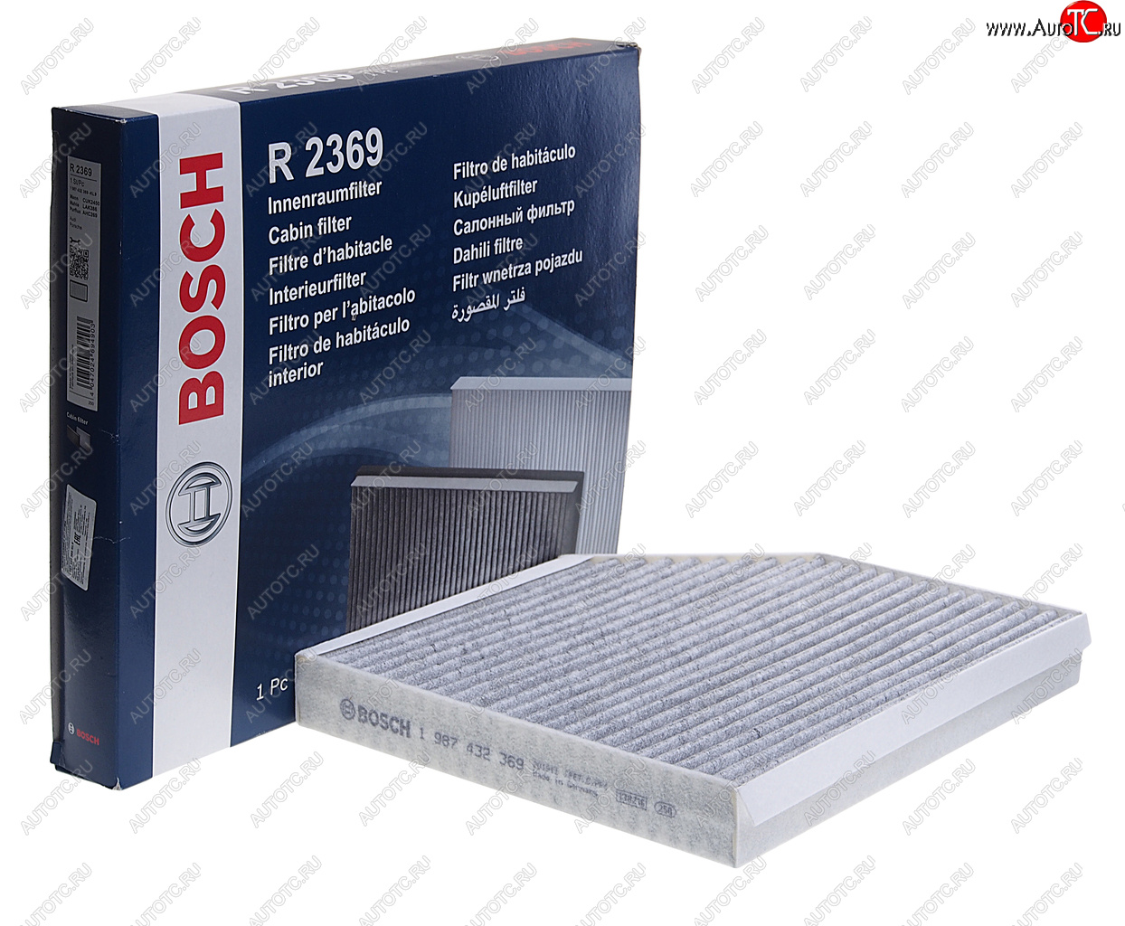 1 499 р. Фильтр воздушный салона AUDI A4,A5,Q5 (08-) PORSCHE Macan (14-) BOSCH BOSCH 1987432369  с доставкой в г. Майкоп