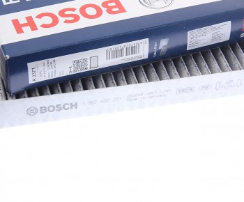 1 599 р. Фильтр воздушный салона AUDI A4 (01-04),A6 (97-05) SEAT Exeo (09-) BOSCH BOSCH 1987432371  с доставкой в г. Майкоп. Увеличить фотографию 2