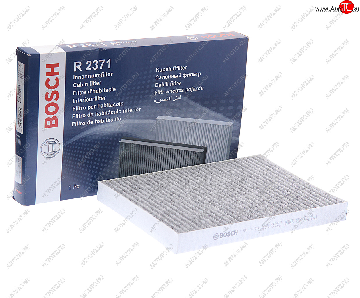 1 599 р. Фильтр воздушный салона AUDI A4 (01-04),A6 (97-05) SEAT Exeo (09-) BOSCH BOSCH 1987432371  с доставкой в г. Майкоп