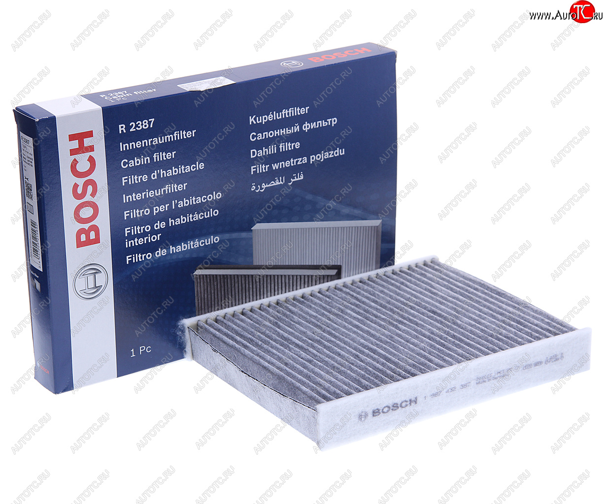 1 289 р. Фильтр воздушный салона FORD Fusion,Fiesta угольный BOSCH BOSCH 1987432387  с доставкой в г. Майкоп