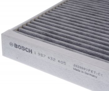 2 289 р. Фильтр воздушный салона VOLVO S60 (10-),S80 (06-),XC60 LAND ROVER Freelander 2 угольный BOSCH BOSCH 1987432405 BOSCH 1987432405  с доставкой в г. Майкоп. Увеличить фотографию 2
