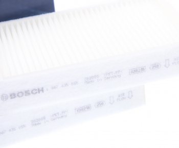 1 989 р. Фильтр воздушный салона BMW X3 (F25),X4 (F26) комплект (2шт.) BOSCH BOSCH 1987435055  с доставкой в г. Майкоп. Увеличить фотографию 2