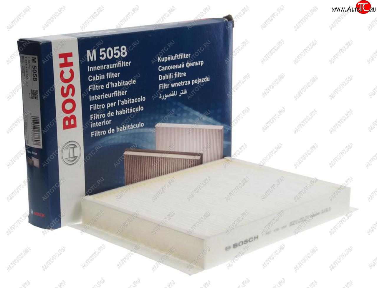 1 259 р. Фильтр воздушный салона MERCEDES GL (X166),ML (W166) BOSCH BOSCH 1987435058  с доставкой в г. Майкоп