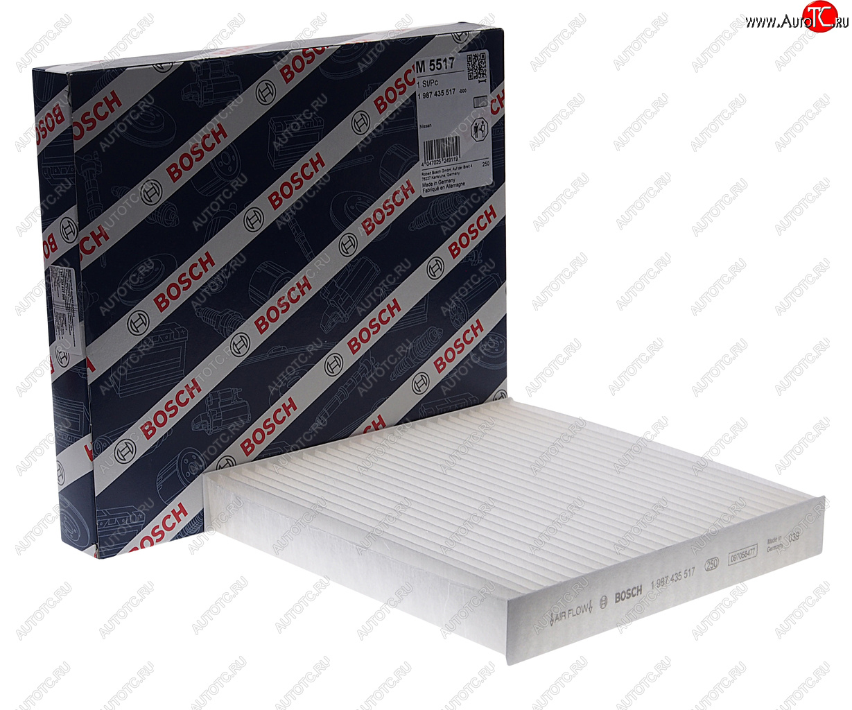 1 199 р. Фильтр воздушный салона NISSAN Teana (03-08),X-Trail (01-13) BOSCH BOSCH 1987435517 BOSCH 1987435517  с доставкой в г. Майкоп