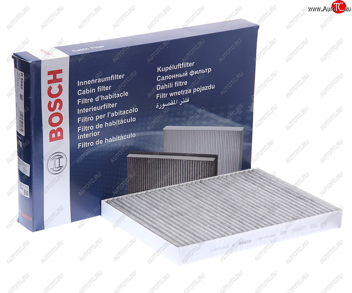 2 889 р. Фильтр воздушный салона AUDI A4,A5,Q5,Q7 (16-) угольный BOSCH BOSCH 1987435560  с доставкой в г. Майкоп