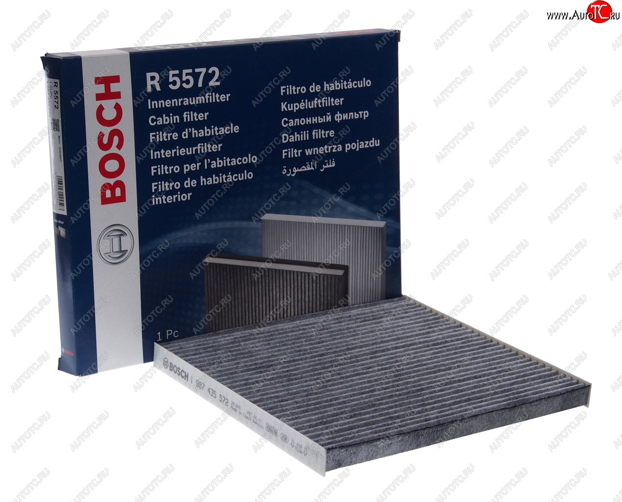 1 289 р. Фильтр воздушный салона HYUNDAI Santa Fe (12-) KIA Optima (10-) BOSCH BOSCH 1987435572 BOSCH 1987435572  с доставкой в г. Майкоп