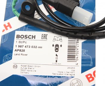 1 129 р. Датчик износа тормозных колодок LAND ROVER Discovery 2 передний BOSCH BOSCH 1987473032  с доставкой в г. Майкоп. Увеличить фотографию 2
