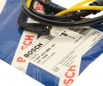 1 399 р. Датчик износа тормозных колодок LAND ROVER Range Rover (12-) передний (1шт.) BOSCH BOSCH 1987473582  с доставкой в г. Майкоп. Увеличить фотографию 2