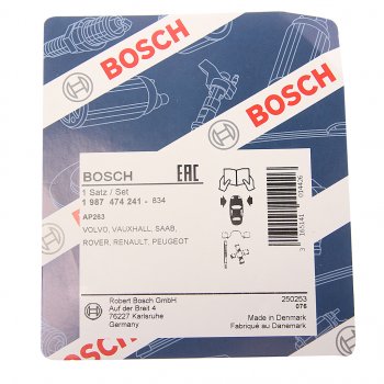 799 р. Пружина MERCEDES E (W210) колодок тормозных передних BOSCH BOSCH 1987474241  с доставкой в г. Майкоп. Увеличить фотографию 2